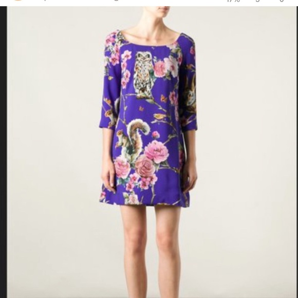 NWOT Dolce&gabbana printed dress